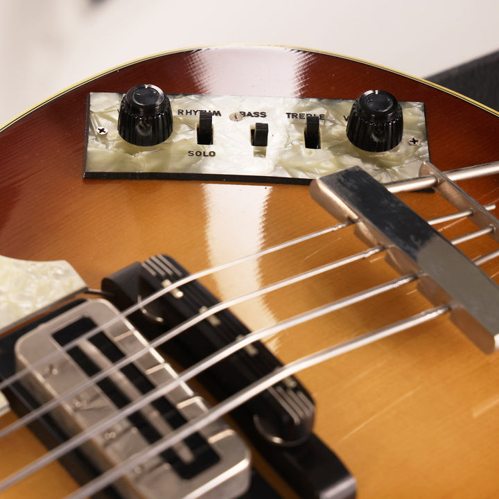 1984 Hofner 500/1 1964–1984 20th Anniversary Violin Bass Sunburst