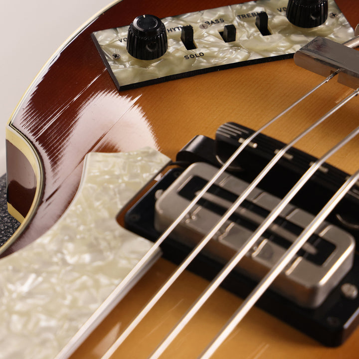 1984 Hofner 500/1 1964–1984 20th Anniversary Violin Bass Sunburst
