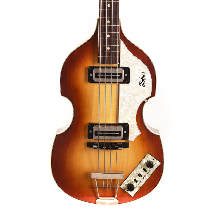 1984 Hofner 500/1 1964–1984 20th Anniversary Violin Bass Sunburst
