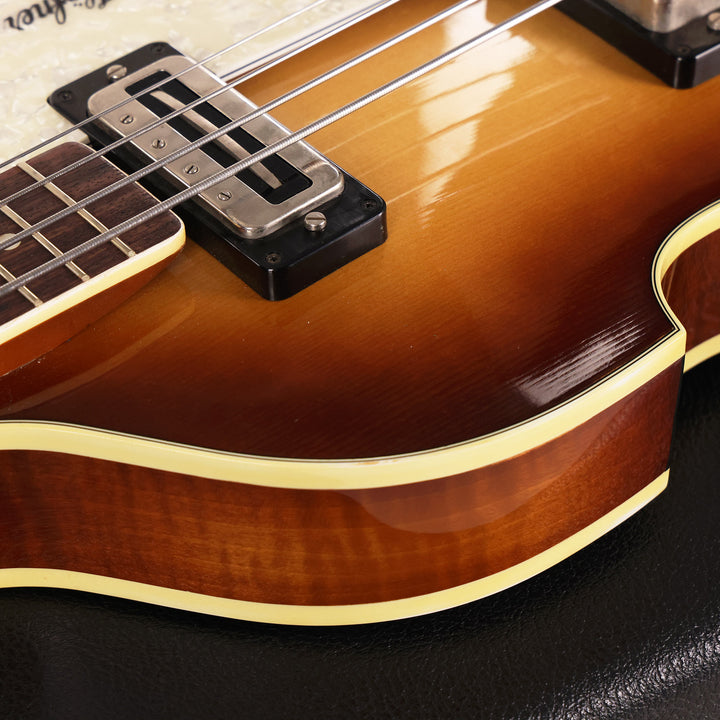 1984 Hofner 500/1 1964–1984 20th Anniversary Violin Bass Sunburst