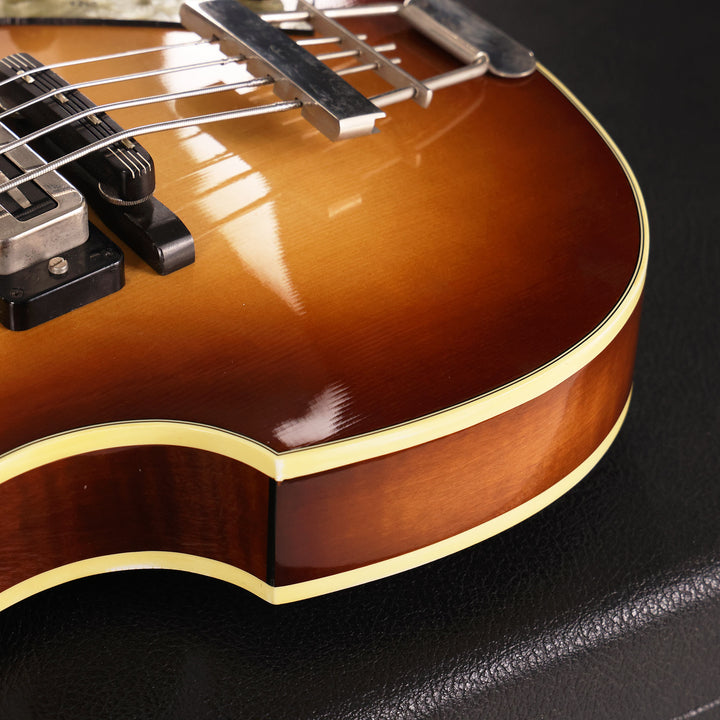1984 Hofner 500/1 1964–1984 20th Anniversary Violin Bass Sunburst