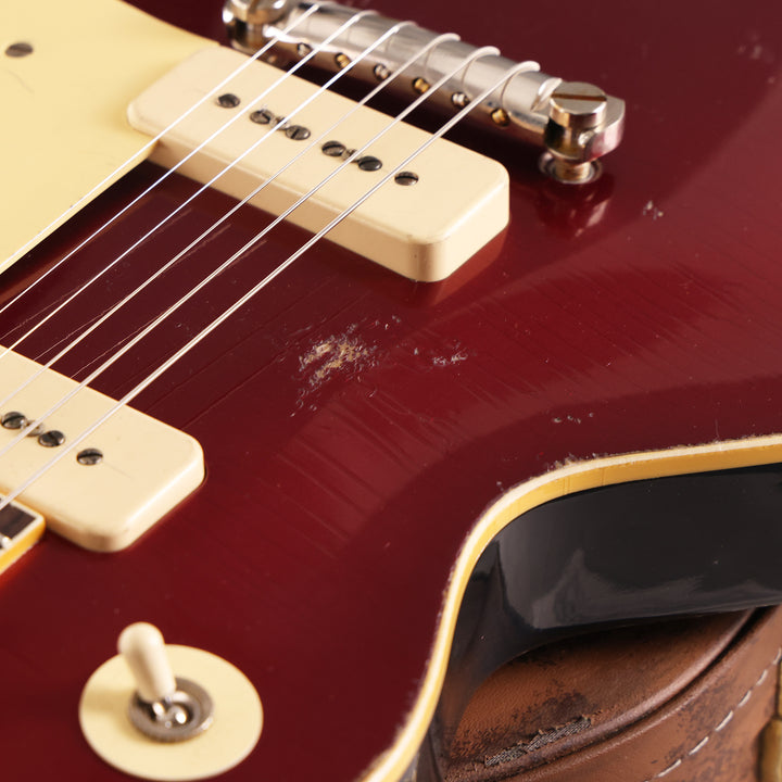Gibson Custom Shop 1954 Les Paul Standard Made 2 Measure Murphy Lab Ultra Heavy Aged Ember Red 2026