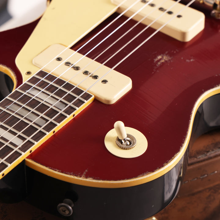 Gibson Custom Shop 1954 Les Paul Standard Made 2 Measure Murphy Lab Ultra Heavy Aged Ember Red 2026