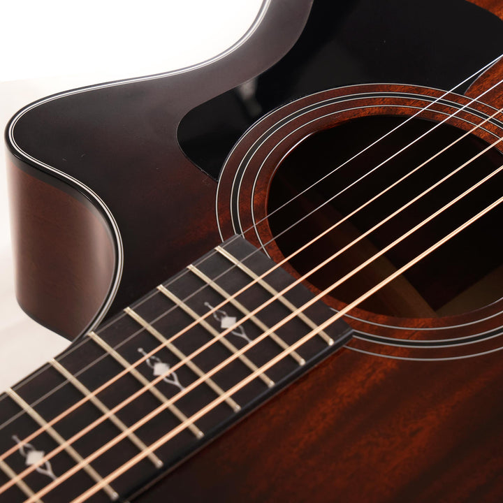 Taylor 322ce Mahogany Top 12-Fret Grand Concert Acoustic-Electric Shaded Edgeburst 2022