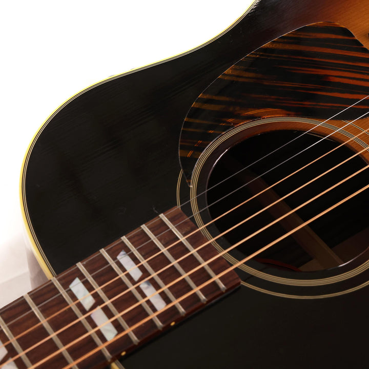 Gibson 1942 Banner Southern Jumbo Guitar Vintage Sunburst 2024