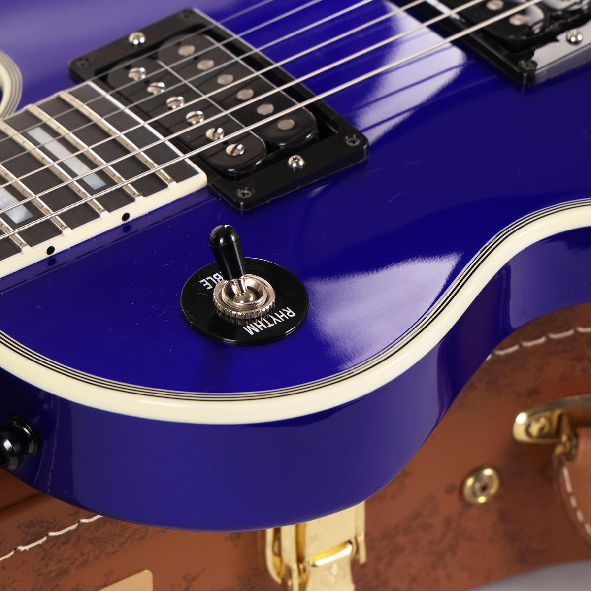 Gibson Custom Shop Modern Les Paul Axcess Custom Neon Blue 2017 — 10