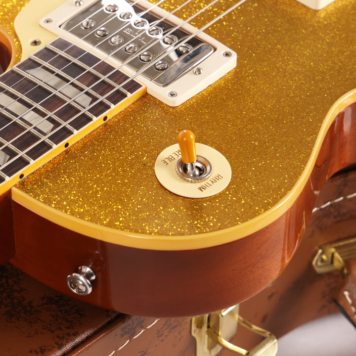 Gibson Custom Shop Limited Edition 1957 Les Paul Gold Sparkle with TV Jones Power'Trons 2026