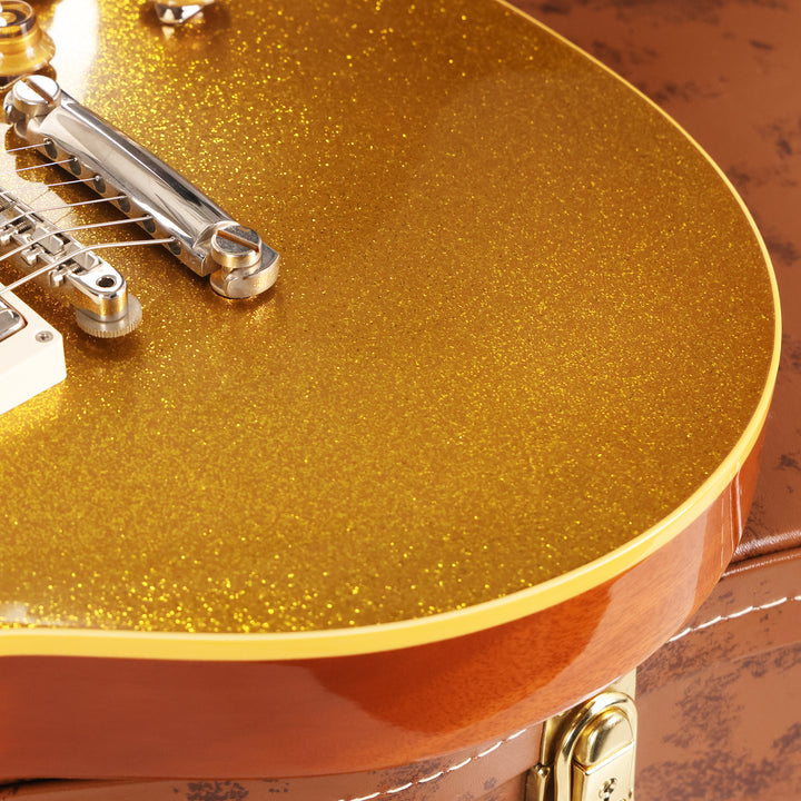 Gibson Custom Shop Limited Edition 1957 Les Paul Gold Sparkle with TV Jones Power'Trons 2026