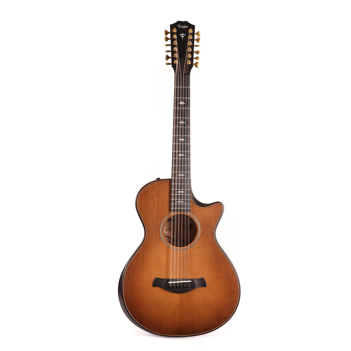 Taylor Builder's Edition 652ce Acoustic-Electric Wild Honey Burst 2024 — 3