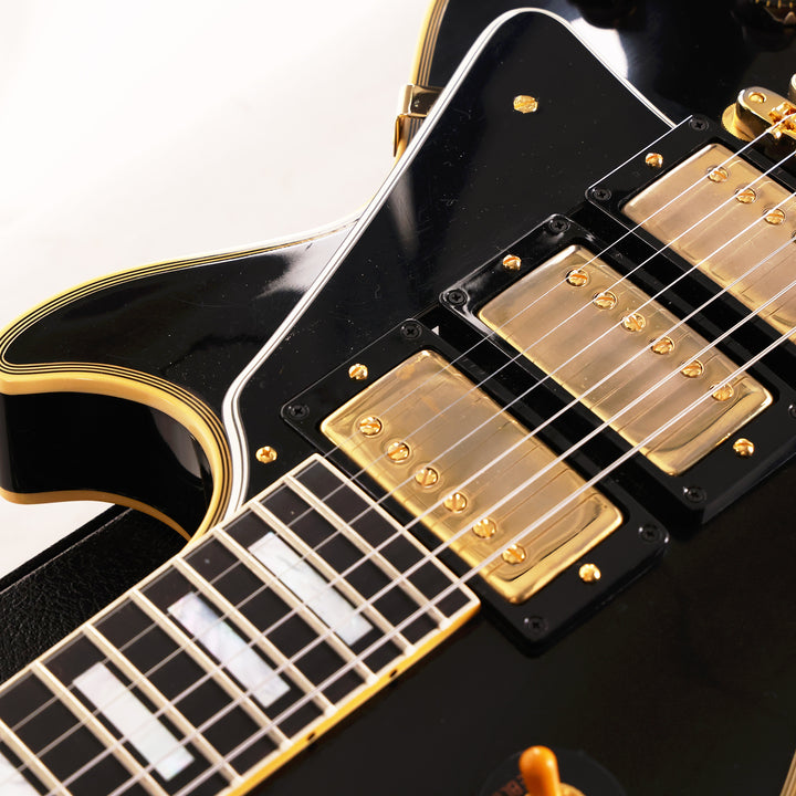 Gibson Custom 1957 Les Paul Custom Reissue 3-Pickup Bigsby VOS Ebony 2024