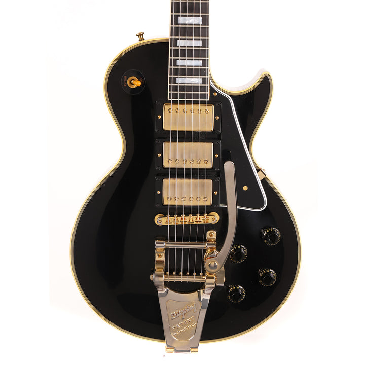 Gibson Custom 1957 Les Paul Custom Reissue 3-Pickup Bigsby VOS Ebony 2024