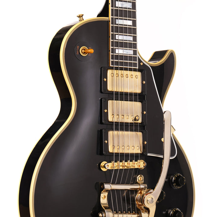 Gibson Custom 1957 Les Paul Custom Reissue 3-Pickup Bigsby VOS Ebony 2024