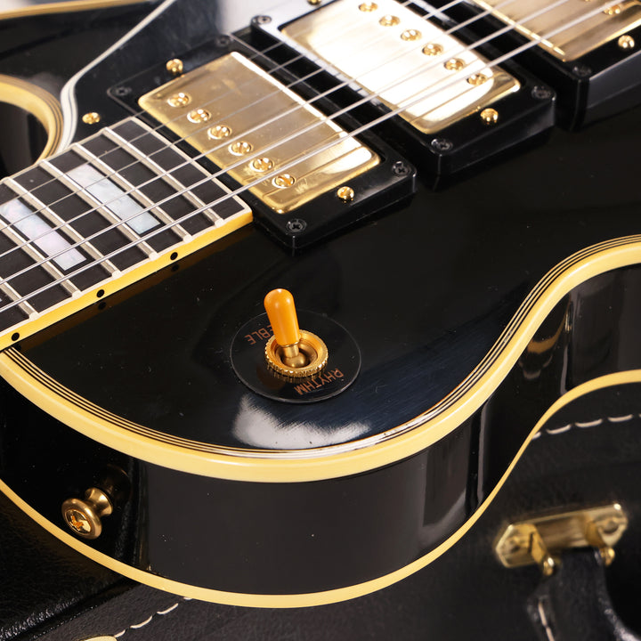 Gibson Custom 1957 Les Paul Custom Reissue 3-Pickup Bigsby VOS Ebony 2024