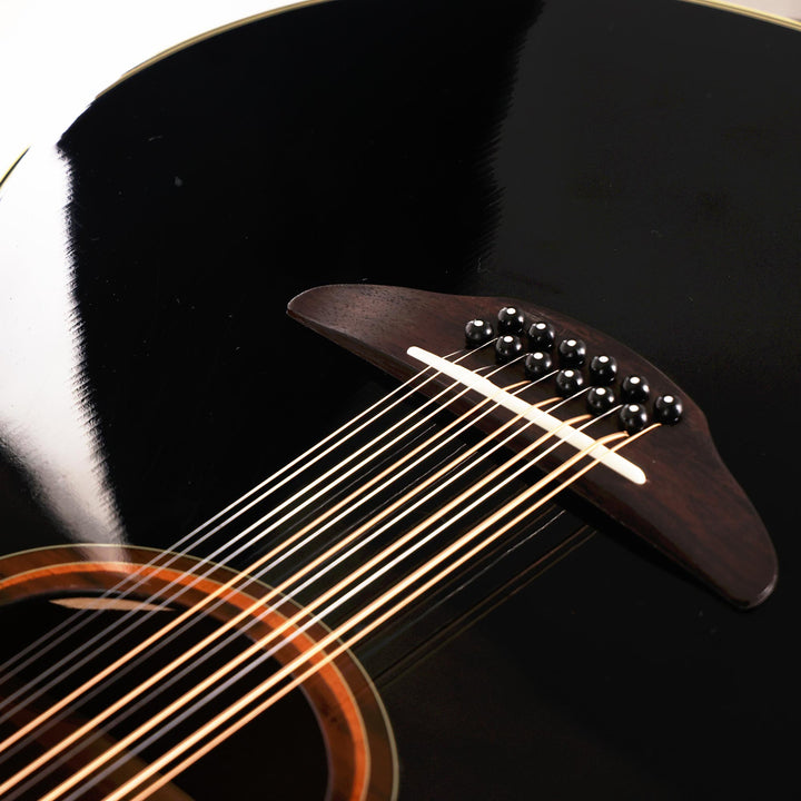 Yamaha APX700II−12 Acoustic-Electric 12-String Black Used