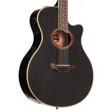 Yamaha APX700II−12 Acoustic-Electric 12-String Black Used