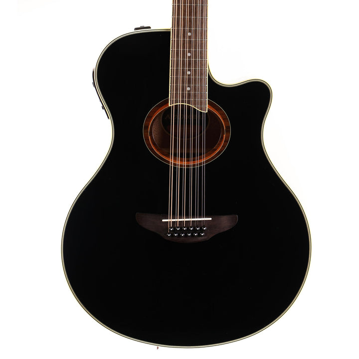Yamaha APX700II−12 Acoustic-Electric 12-String Black Used