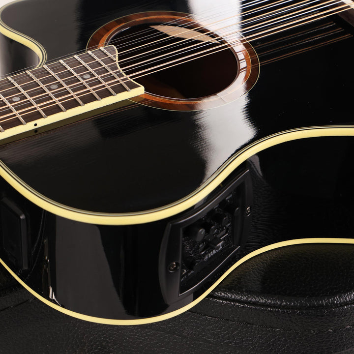 Yamaha APX700II−12 Acoustic-Electric 12-String Black Used