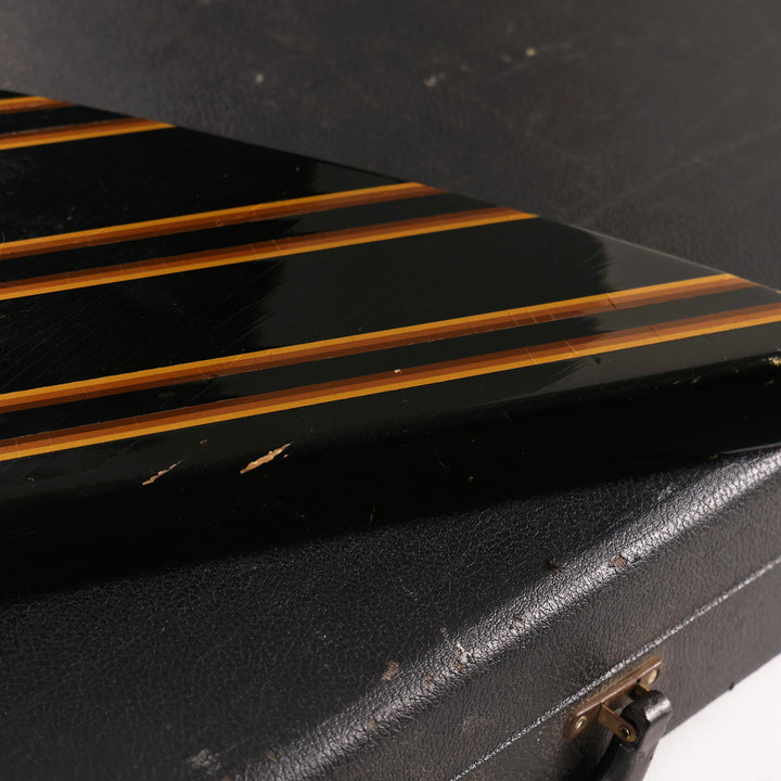 1984 Gibson Designer Series Explorer Black with Gold Stripes