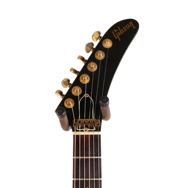 1984 Gibson Designer Series Explorer Black with Gold Stripes