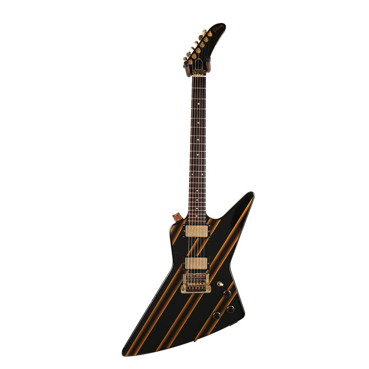 1984 Gibson Designer Series Explorer Black with Gold Stripes