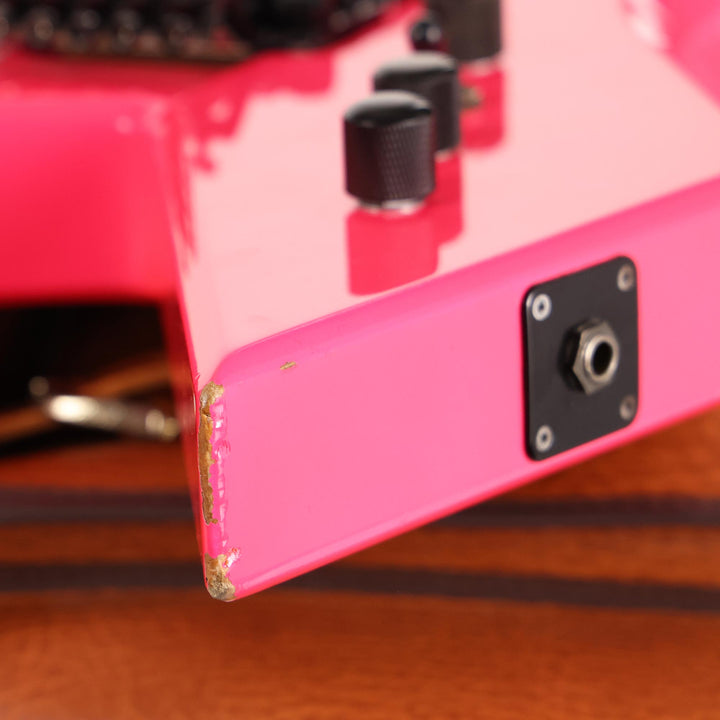 1990's BC Rich Warlock Hot Pink with Reverse Matching Headstock