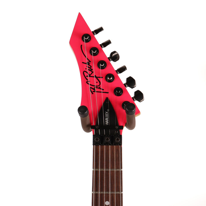 1990's BC Rich Warlock Hot Pink with Reverse Matching Headstock
