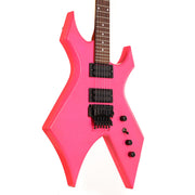 1990's BC Rich Warlock Hot Pink with Reverse Matching Headstock