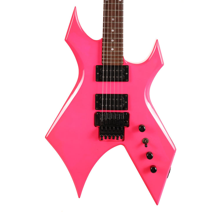 1990's BC Rich Warlock Hot Pink with Reverse Matching Headstock