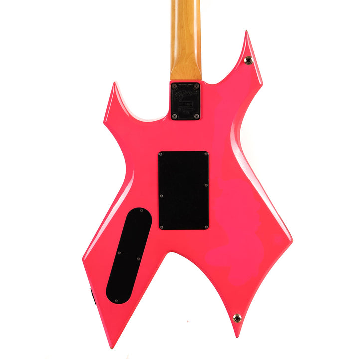 1990's BC Rich Warlock Hot Pink with Reverse Matching Headstock