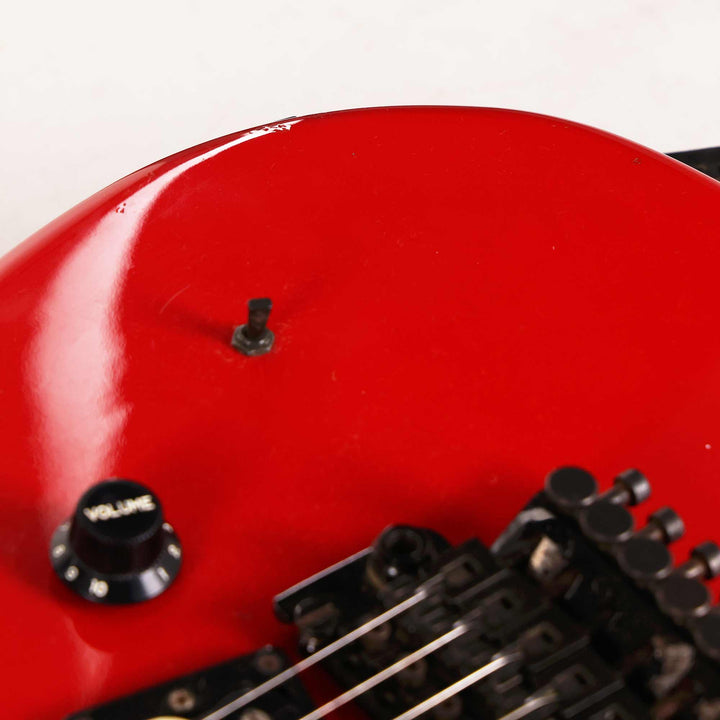 1980's Kramer JK-1000 Red w/ Reverse Headstock