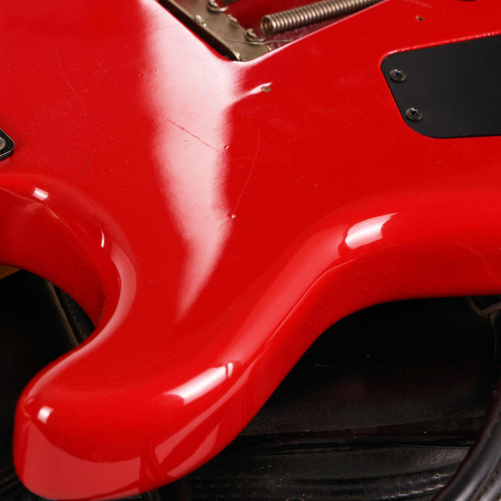 1980's Kramer JK-1000 Red w/ Reverse Headstock