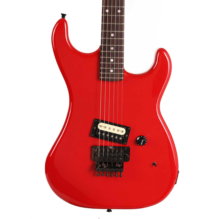 1980's Kramer JK-1000 Red w/ Reverse Headstock