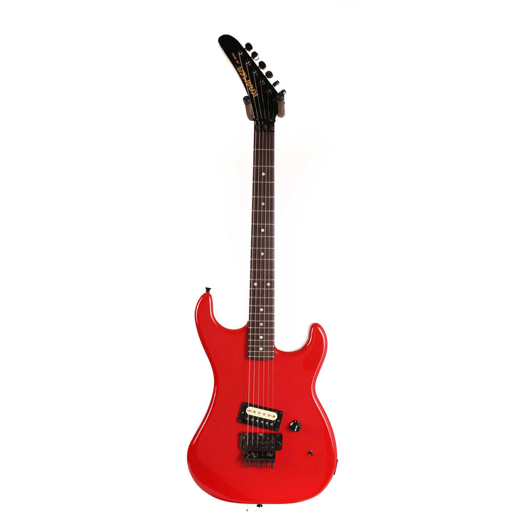 1980's Kramer JK-1000 Red w/ Reverse Headstock