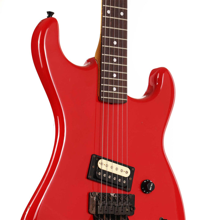 1980's Kramer JK-1000 Red w/ Reverse Headstock