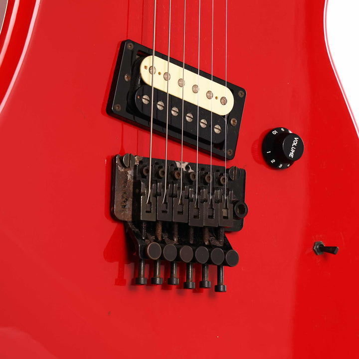 1980's Kramer JK-1000 Red w/ Reverse Headstock