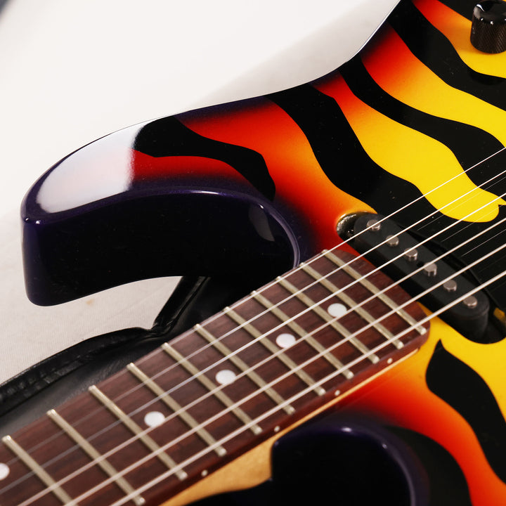 1989 ESP George Lynch Signature Purple Tiger