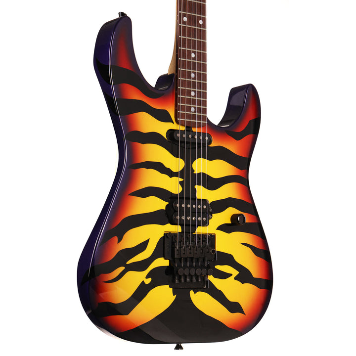 1989 ESP George Lynch Signature Purple Tiger