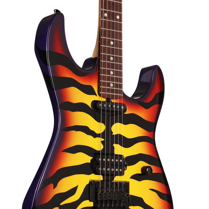 1989 ESP George Lynch Signature Purple Tiger