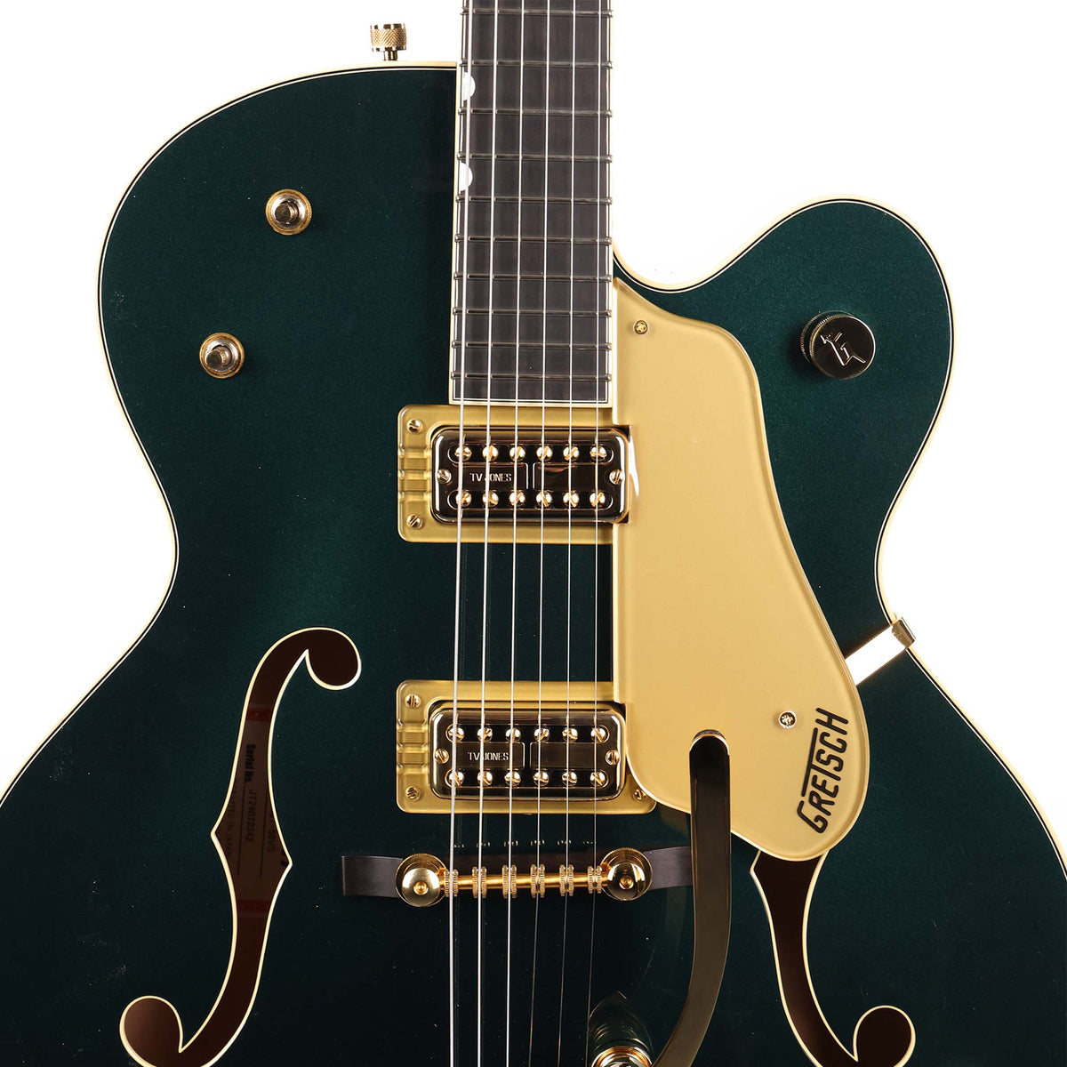 Gretsch 1959 Country Club Vintage Select G6196T-59GE Cadillac Green — 4