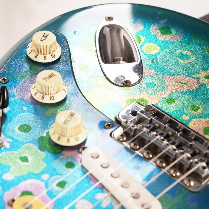 1989 Fender MIJ Blue Flower Stratocaster ST72-75BFL