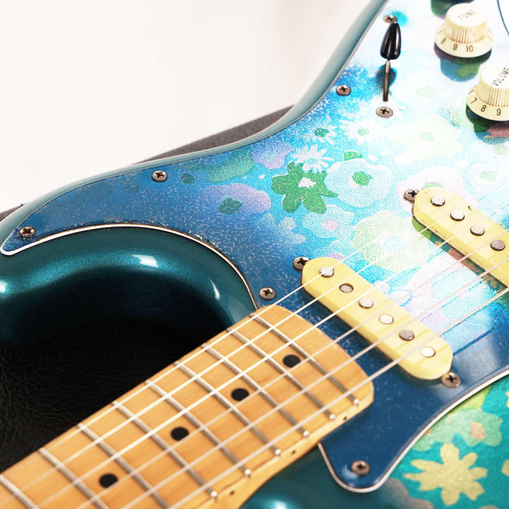 1989 Fender MIJ Blue Flower Stratocaster ST72-75BFL