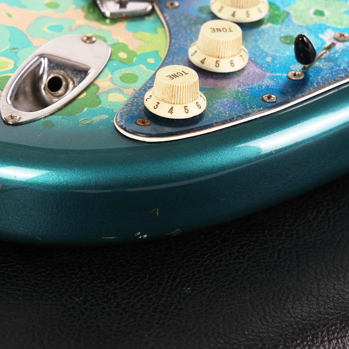 1989 Fender MIJ Blue Flower Stratocaster ST72-75BFL