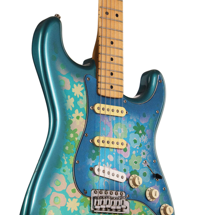 1989 Fender MIJ Blue Flower Stratocaster ST72-75BFL