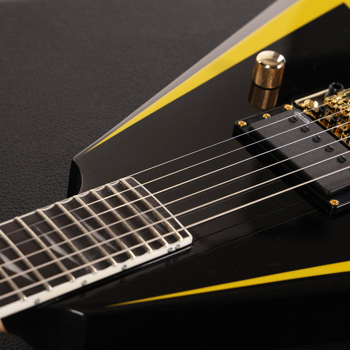 ESP LTD Alexi Arrowhead SE Black with Yellow Pinstripe 2026