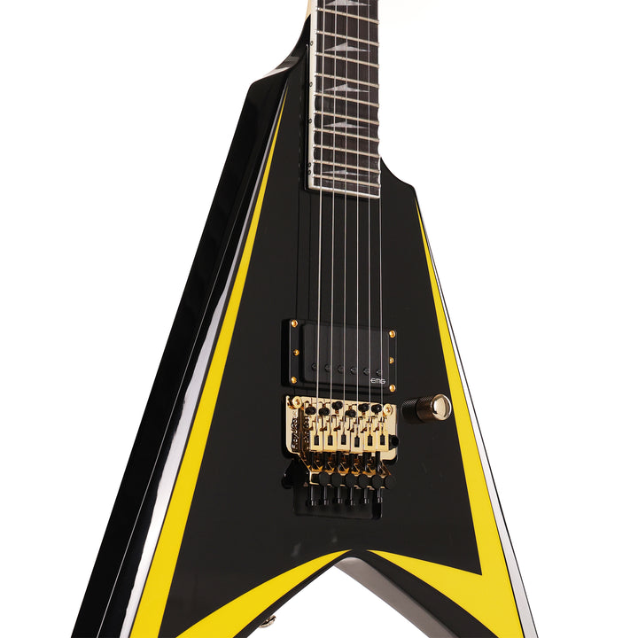 ESP LTD Alexi Arrowhead SE Black with Yellow Pinstripe 2026