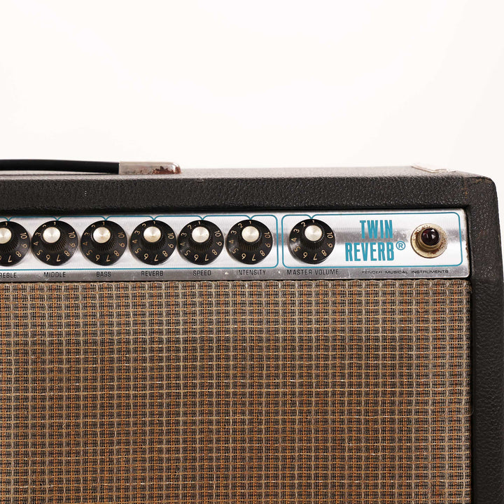 1977 Fender Twin Reverb Silverface 2x12 Combo Amp - Showroom Pickup Only