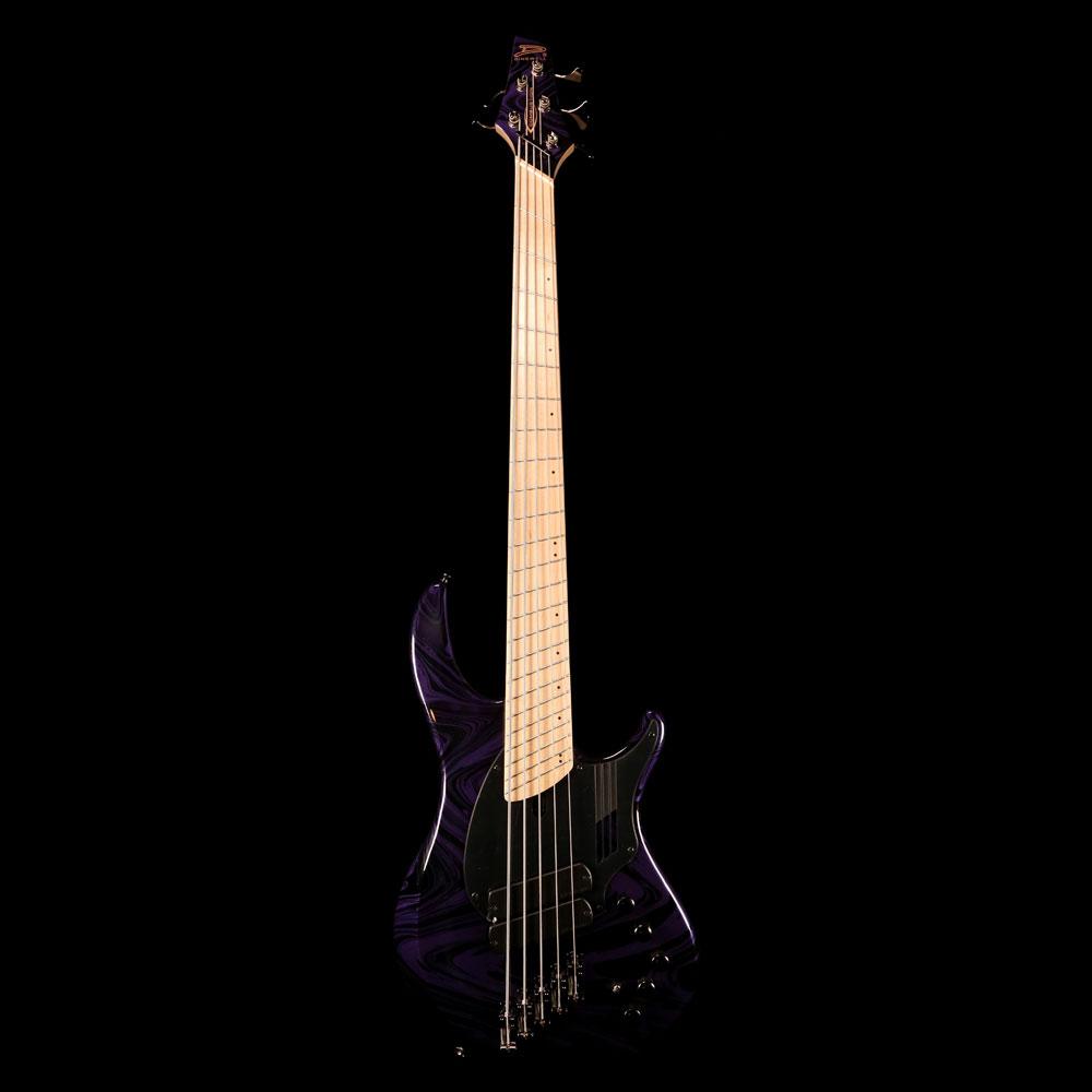 Dingwall NG2 Adam Nolly Getgood Signature Fan Fret 5-String Bass B-Stock Purple Metallic Swirl — 2