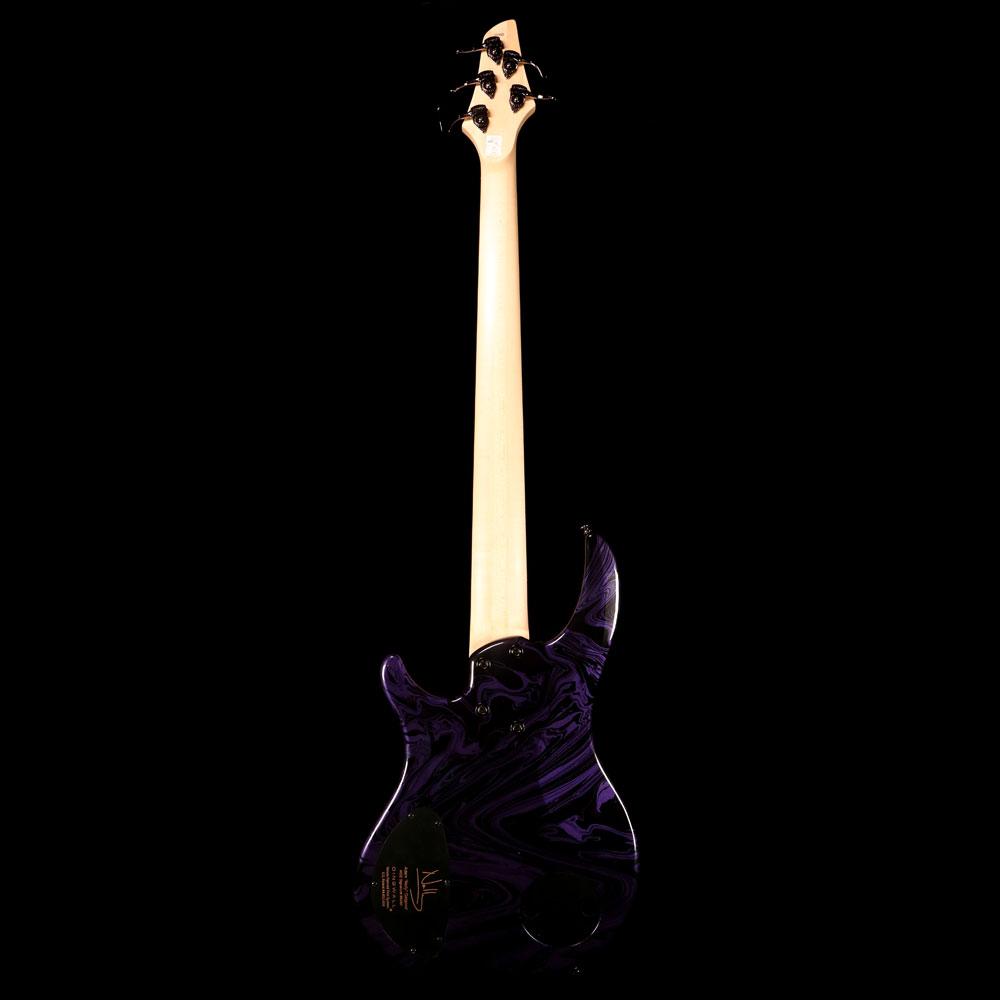 Dingwall NG2 Adam Nolly Getgood Signature Fan Fret 5-String Bass B-Stock Purple Metallic Swirl — 3