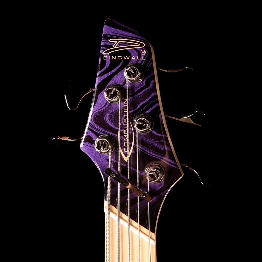 Dingwall NG2 Adam Nolly Getgood Signature Fan Fret 5-String Bass B-Stock Purple Metallic Swirl — 4