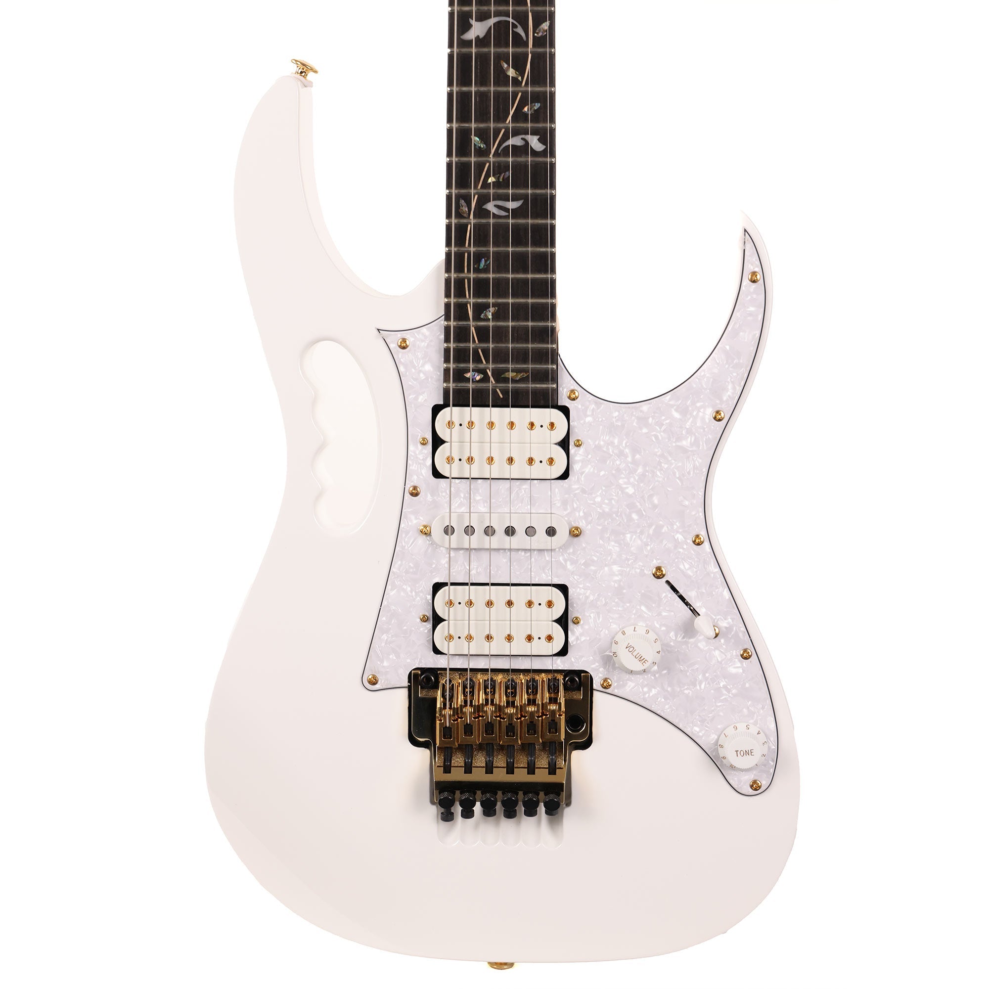Ibanez JEM7VP Steve Vai Signature White 2025 | The Music Zoo